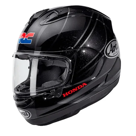 CASCO ARAI RX-7V HONDA HRC GP PLATA
