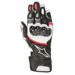 Guantes ALPINESTARS SP-2 V2 Negro Blanco y Rojo