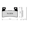 Pastillas de freno ZCOO N004 EXC (ENDURANCE)