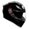 HELM AGV K-1 SCHWARZ GLÄNZEND