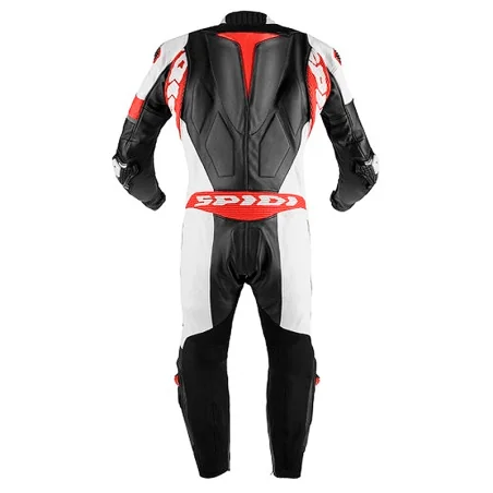 MONO SPIDI RACE WARRIOR TOURING PERFORADO NEGRO / ROJO