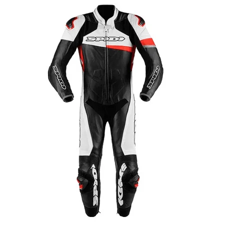 MONO SPIDI RACE WARRIOR TOURING PERFORADO NEGRO / ROJO