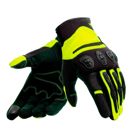 GUANTES DAINESE AEROX NEGRO / AMARILLO FLUO