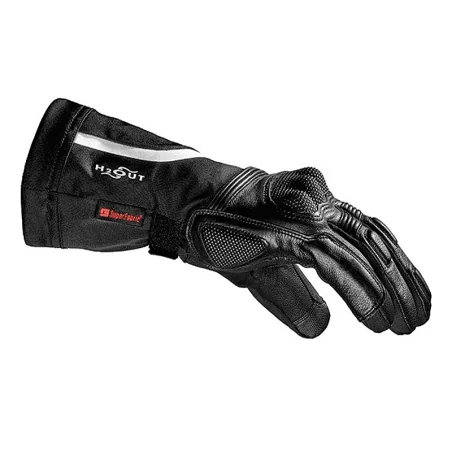 GUANTES SPIDI NK-6 H2OUT NEGRO
