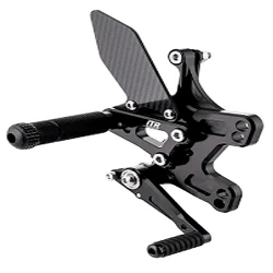 ESTRIBERAS MULTI REGULABLES - KAWASAKI ZX10R 2016-18 - NEGRO