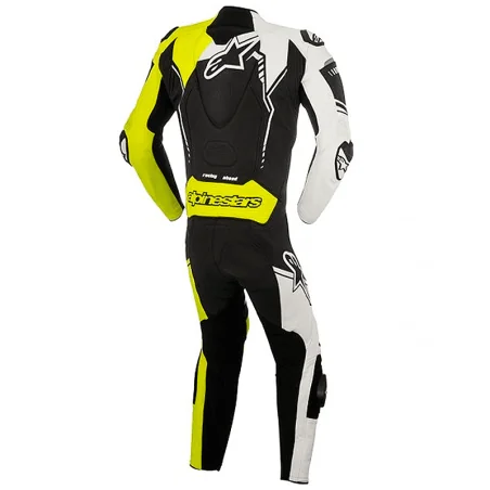 MONO ALPINESTARS GP PLUS V2 PROFESIONAL NEGRO / BLANCO / AMARILLO FLUO