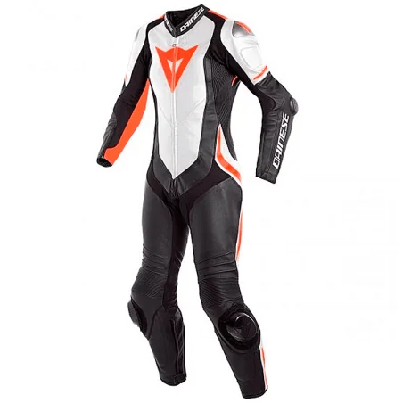 MONO DAINESE SEC 4 SOMMER PROFI DAME SCHWARZ / WEISS / ROT FLUU