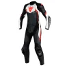 MONO DAINESE AVRO D2 MUJER NEGRO / BLANCO / ROJO FLUOR