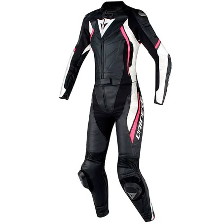MONO DAINESE AVRO D2 MUJER NEGRO / BLANCO / FUCSIA