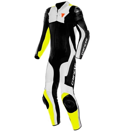 MONO DAINESE ASSEN 2 PROFESIONAL ESTIVA NEGRO / BLANCO / FLUO-AMARILLO