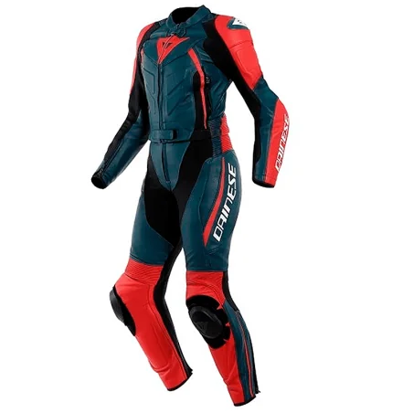 MONO DAINESE AVRO D2 MUJER NEGRO-IRIS / ROJO