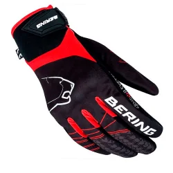 GUANTES BERING GRISSOM NEGRO / ROJO
