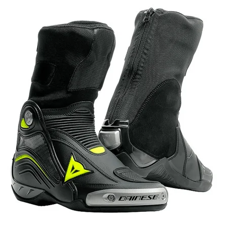 DAINESE AXIALE STIEFEL D1 SCHWARZ / NEONGELB