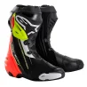 BOTAS ALPINESTARS SUPERTECH-R NEGRO / ROJO / AMARILLO FLUO