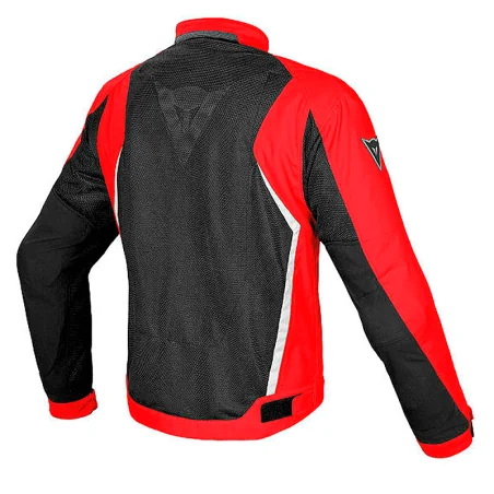 CHAQUETA DAINESE HYDRA FLUX D-DRY NEGRO / ROJO / BLANCO