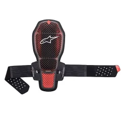 PROTECCION ALPINESTARS NUCLEON KR-R CELL TRANSPARENT SMOKE / ROJO / NEGRO