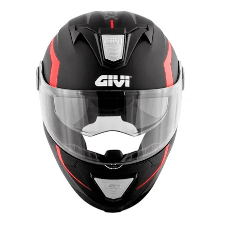 CASCO GIVI X.23 SYDNEY VIPER NEGRO MATE / NARANJA / ROJO