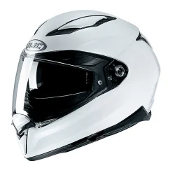 HELM HJC F70 METALL WEISS