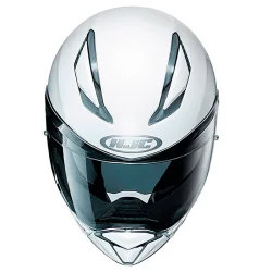HELM HJC F70 METALL WEISS 2
