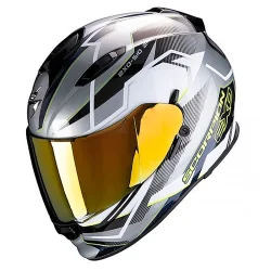 SCORPION EXO-510 AIR BALT SILBER / WEISS / GELB FLUOR