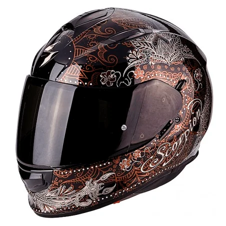 HELM SCORPION EXO-510 AIR AZALEA CHAMELEON ROT
