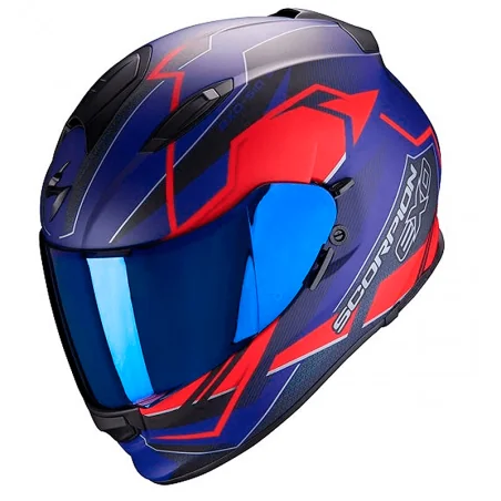CASCO SCORPION EXO-510 AIR BALT MATE AZUL