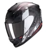 HELM SCORPION EXO-1400 LUFT 2000 SCHWARZ MATT / ROT