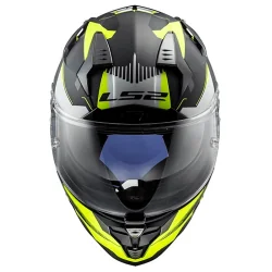 HELM LS2 FF327 HERAUSFORDERER SQUADRON MATE H-V GELB 2