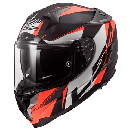 CASCO LS2 FF327 SQUADRON CHALLENGER MATT NARANJA FRUOR