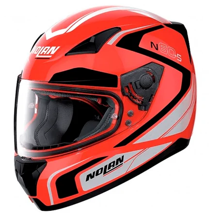 CASCO NOLAN N60-5 PRACTICE CORSA ROJO