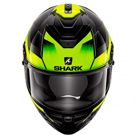 CASCO SHARK SPARTAN GT CARBON SHESTTER CARBONO / AMARILLO / AMARILLO