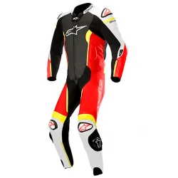 MONO ALPINESTARS PROFESSIONELLE TECH-AIR SCHWARZ / WEISS / FLUO ROT / FLUO GELB