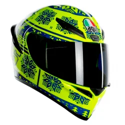 Helm AGV K-1 ROSSI WINTER TEST 2015