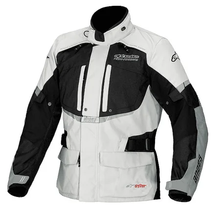 CHAQUETA ALPINESTARS ANDES DRYSTAR SE GRIS CLARO / NEGRO