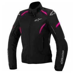 CHAQUETA ALPINESTARS STELLA GUNNER IMPERMEABLE SEÑORA BLACK / FUCSIA