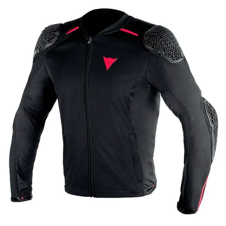 DAINESE SCHWARZE RÜSTUNG JACKE