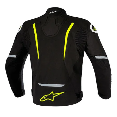 CHAQUETA ALPINESTARS T-JAWS IMPERMEABLE NEGRO / AMARILLO FLUO