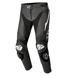 PANTALON ALPINESTARS TRACK V2 NEGRO / BLANCO