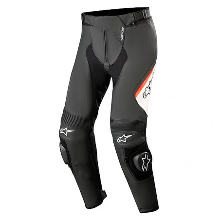 HOSE ALPINESTARS MISSILE V2 SCHWARZ / WEISS / ROT FLUON