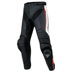 PANTALON DAINESE MISANO SUMMER NEGRO / BLANCO / FLUO-ROJO