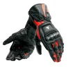 DAINESE STAHL-PRO HANDSCHUHE SCHWARZ / ROT-FLUOR