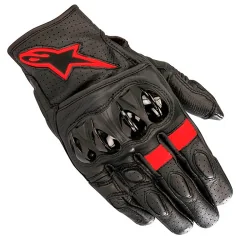 GUANTES ALPINESTARS CELER V2 NEGRO / ROJO FLUOR