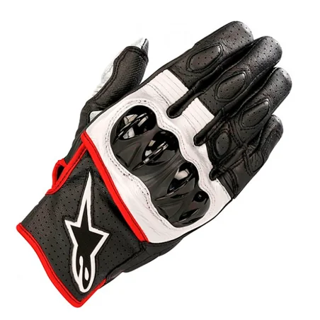ALPINESTARS CELER V2 HANDSCHUHE SCHWARZ / WEISS / ROT FLUOR