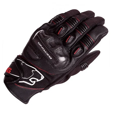 GUANTES BERING DEREK NEGRO / ROJO
