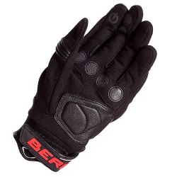 HANDSCHUHE BERING SCHWARZ / ROT DEREK 2