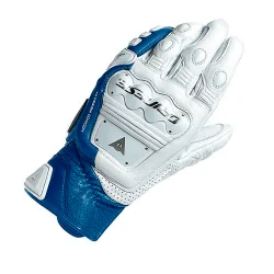 GUANTES DAINESE 4 STROKE 2 BLANCO / AZUL CLARO