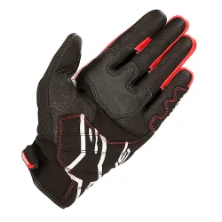 GUANTES ALPINESTARS SMX-2 AIR CARBON V2 HONDA NEGRO / ROJO 2