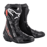 STIEFEL ALPINESTARS SUPERTECH-R SCHWARZ / DUNKELGRAU / ROT FUOR