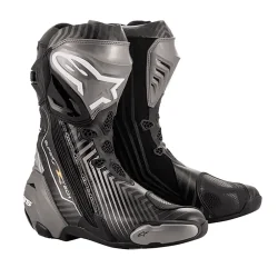 STIEFEL ALPINESTARS SUPERTECH-R SCHWARZ / GRAU / GOLD