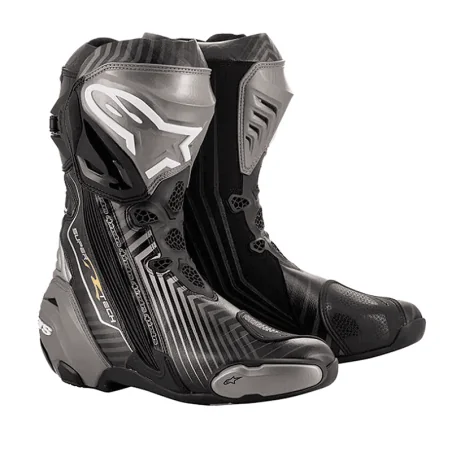 STIEFEL ALPINESTARS SUPERTECH-R SCHWARZ / GRAU / GOLD